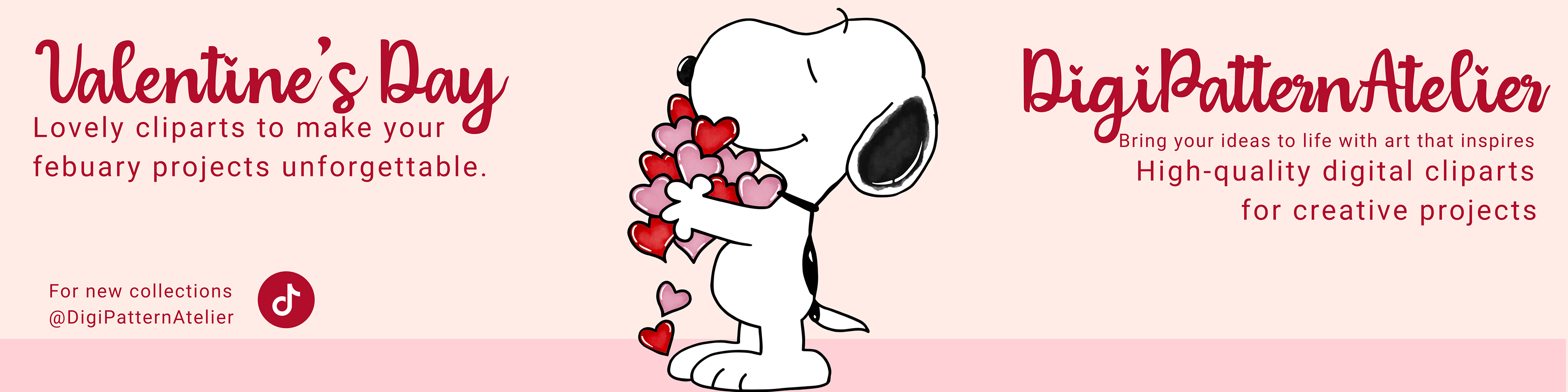 Valentine's Day - Lovely cliparts for your February projects